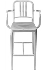 1006-30A: Navy Barstool wtih Arms: $855 - $1,820