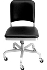 1102-SW: Navy Upholstered Swivel Chair: $935 - $1,950
