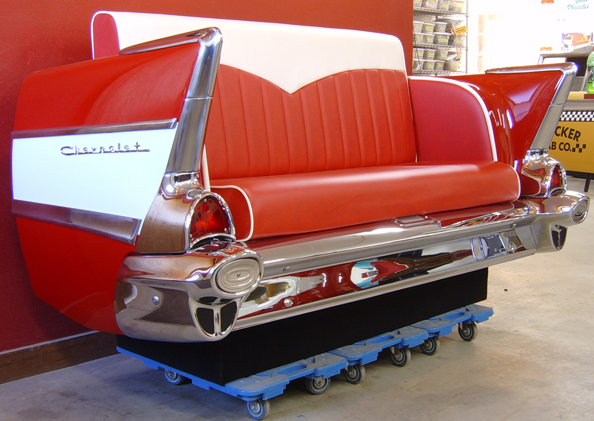 1957 Chevrolet 210 Rear End Car Couch