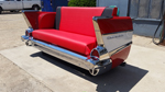 1957 Chevy 210 Rear Facing Couch -Side View