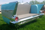 57 Chevy Bel Air Rear End Outdoor Bench