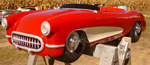 1957 Corvette Kiddie Ride - Right View