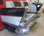1957 Chevy Bel Air Black Classic Car Couch