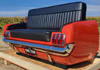 1965 Ford Mustang Coca Cola Red Rear End Car Couch