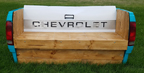 Chevrolot Truck Taligate Wooden Bench
