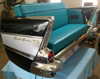 57 Chevy Bel Air Rear End Couch for the Hard Rock Hotel in Daytona Beach FL