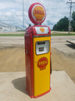 Vintage Restored National 360 Shell Gas Pump