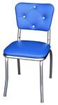 4140-4240 Heavy Duty (14 AWG) Retro Diner Chair - Diamond Button Tufted Back