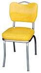 4161-4261 Heavy Duty (14 AWG) Retro Diner Chair - Chrome Handle Back
