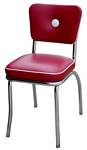 4170-4270 Heavy Duty (14 AWG) Retro Diner Chair - Dual Tone 2" Button Back