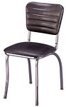 4130-4230 Heavy Duty (14 AWG) Retro Diner Chair - Horizontal or Vertical Hand Sewn Channel Back