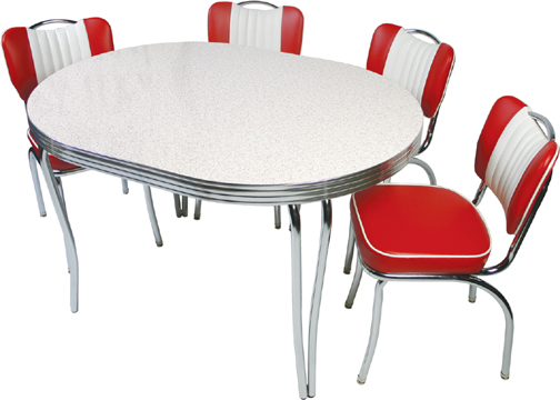 Race Track Oval Table