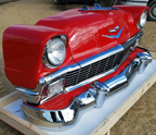 1956 Chevy Bel Air Front End Wall Hanging