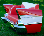 1957 Chevy Bel Air Rear Facing Car Couch