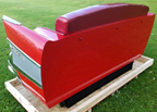 1957 Chevy Bel Air Rear End with Button Tufted Panels