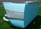 57 Chevy Bel Air Rear End Outdoor Bench