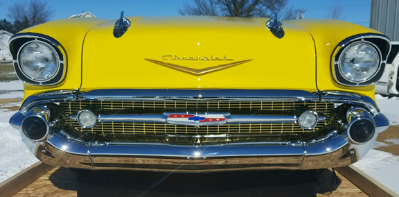 1957 Chevy Front End Display