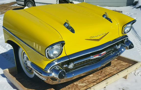 1957 Chevy Front End Display