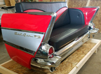 57 Chevy Bel Air Rear End Couch