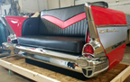 57 Chevy Bel Air Rear End Couch