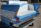 1957 Chevrolet 210 Blue Rear End Car Couch