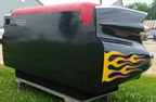 59 Cadillac Rear End Car Couch with Flames