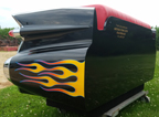 59 Cadillac Rear End Car Couch with Flames