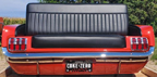 1965 Ford Mustang Coca Cola Red Rear End Car Couch