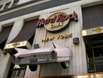 60 Cadillac Wall Display Hard rock Cafe, NY