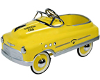 Reproduction Murray Comet Pedal Car - Checker Taxi