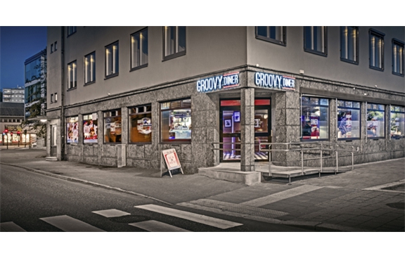 retro 50s diner groovy_diner_sandefjord_S1