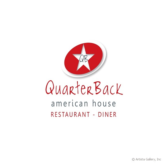 quarterback_american_house_restaurant_diner_logo