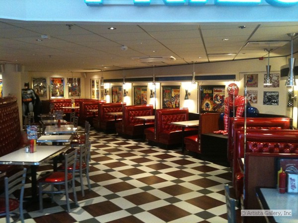 Daddy's Diner at the Mall in Finland by New Retro Design