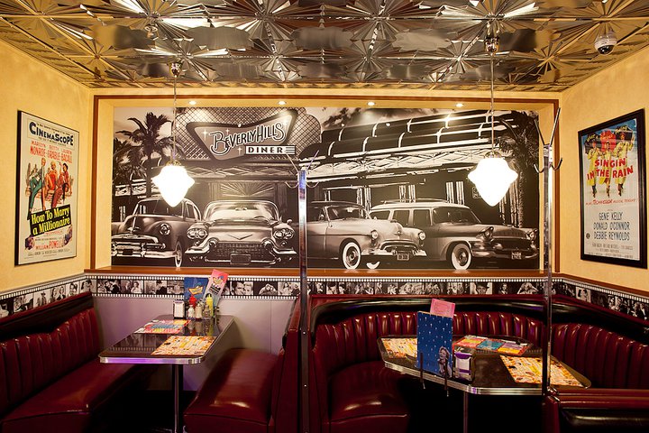 Beverly Hills Diner Interior
