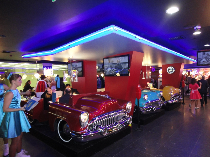 Beverly Hill Diner Car Booths