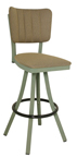 Click Here for Information on the 600-OX-30 Oxford Free Standing Swivel Channel Back Stool
