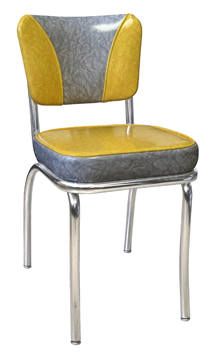921 ELSH Retro Diner Chair Cracked Ice