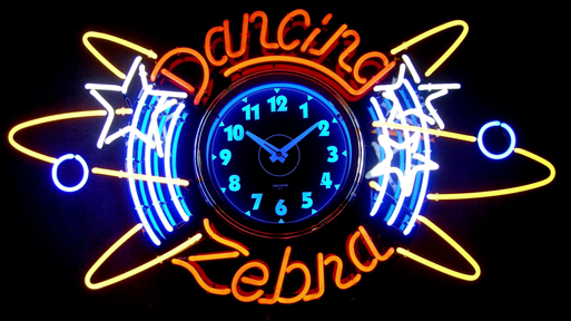 Custom Retro 25" Neon Clock