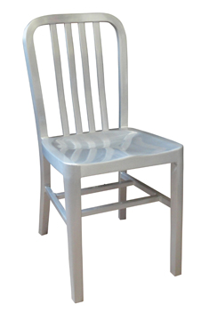 HPN-100 Aluminum Chair with a Clear Coat Finish