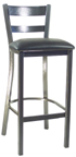  LSC-1250 Horizontal Slatback Barstool