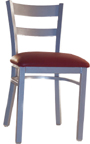 LSC-250 - Legends Metal Horizontal Slat Back Chair Chair