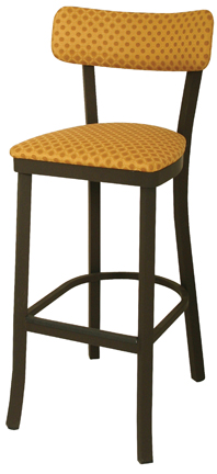 OX_150 Banana Back Free Standing Bar Stool