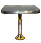 Retro Teardrop Column Table