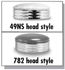 49NS and 782 Stool Heads