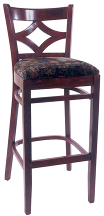 WLS-1130-BS New Retro Dining Woodland Diamondback Bar Stool.