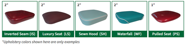 Seat Pad Options