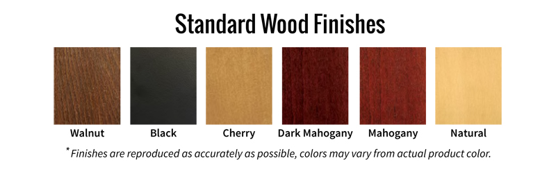 Standard Wood Finishes